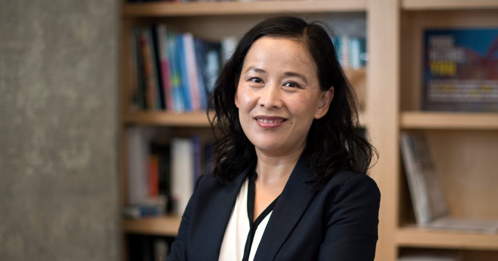 headshot of Haiyan Wang